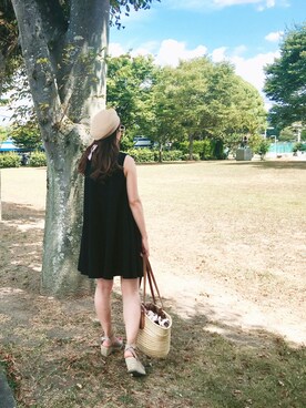 Kana Yoshidaさん（レディース・158cm）の夏コーディネート