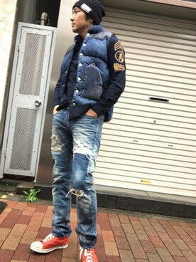 じょうsanさん（メンズ・175cm）の春コーディネート