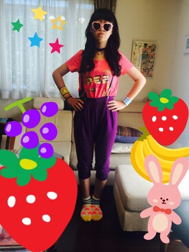 かんのゆうかさんのコーディネート