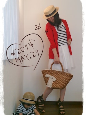 SaSaさん(キッズ・70cm)の春コーディネート