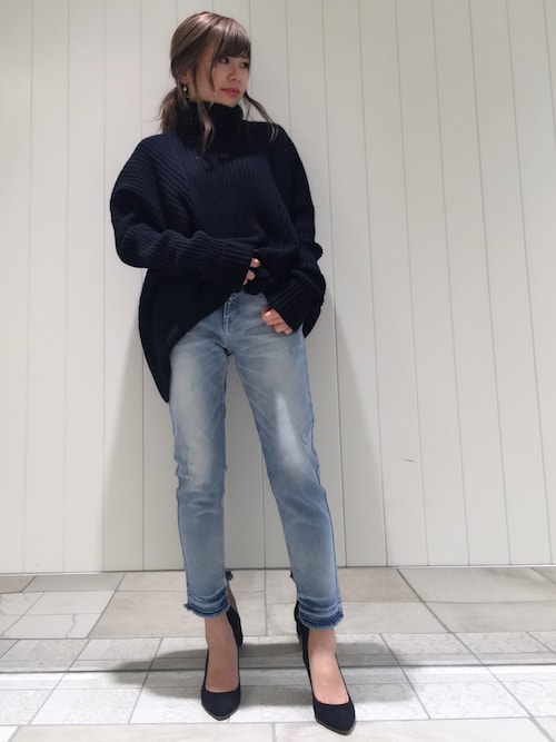 Rossoルミネ有楽町店 Upperhightsのデニムパンツを使ったコーディネート Wear