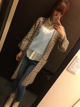 大皮高さんのコーディネート