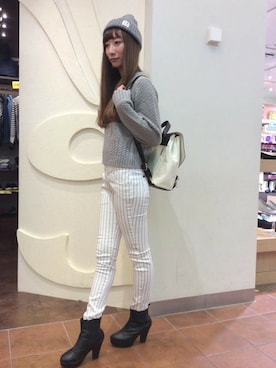 sacchanさん(レディース・162cm)の冬コーディネート