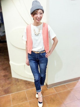 sacchanさん（レディース・162cm）の春コーディネート