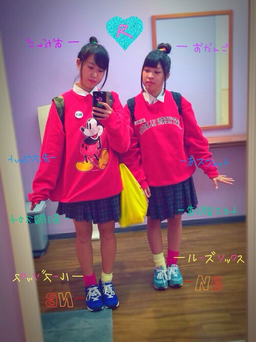 りいちゃん New Balanceのスニーカーを使ったコーディネート Wear