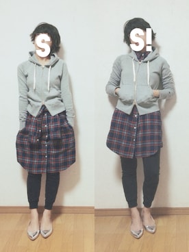 「LUCA/LADY LUCK LUCA（ルカ/レディラックルカ）のアイテム（ワンピース/ドレス）」を使った、soup_curryさん（レディース・162cm）の秋コーディネート