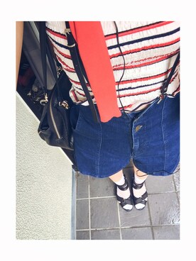 「chico_（チコ）のアイテム（パンツ）」を使った、naokaさん（レディース・161cm）の夏コーディネート