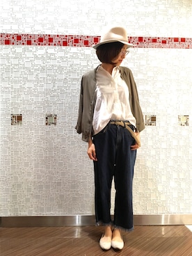 「rps（アールピーエス）のアイテム（ブルゾン）」を使った、rps_maniaさん（レディース・161cm）の夏コーディネート