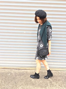 「バルーンスリーブ」｜rps_maniaさん（レディース・161cm）の夏コーディネート