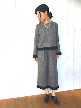 「rps（アールピーエス）のアイテム（セットアップ）」を使った、rps_maniaさん（レディース・161cm）の秋コーディネート