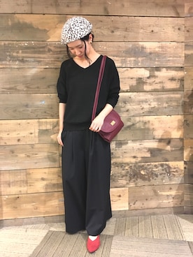 「rps（アールピーエス）のアイテム（ショルダーバッグ）」を使った、rps_maniaさん（レディース・161cm）の秋コーディネート