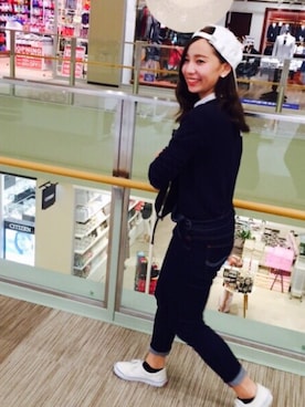 「アイテム（サロペット/オーバーオール）」を使った、y-uhさん（レディース・161cm・10代）の秋コーディネート