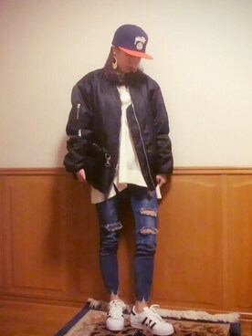 a y aさん（レディース・163cm）の冬コーディネート