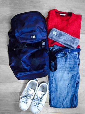 おちょりさん（メンズ・174cm）の秋コーディネート