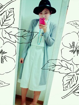 n.kさん（レディース・160cm）の夏コーディネート