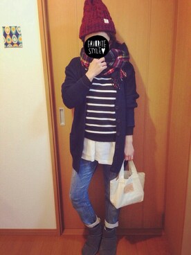 eeeさん（レディース・153cm）の冬コーディネート