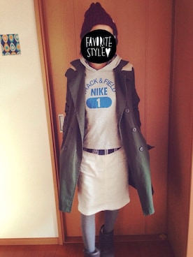 eeeさん（レディース・153cm）の冬コーディネート