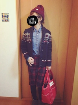 eeeさん（レディース・153cm）の冬コーディネート