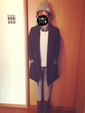 eeeさん（レディース・153cm）の冬コーディネート