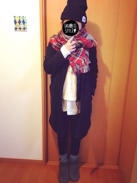 eeeさん（レディース・153cm）の冬コーディネート