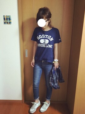 eeeさん（レディース・153cm）の夏コーディネート