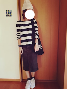 「GRL（グレイル）のアイテム（ピアス（両耳用））」を使った、eeeさん（レディース・153cm）の秋コーディネート