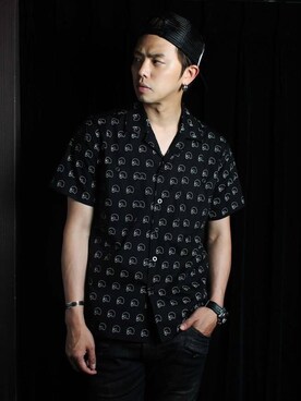 「ALIEN EVOLUTION STUDIO」｜AES官方帳號さん（メンズ・176cm）の春コーディネート
