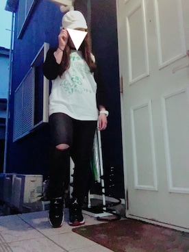 「FREIKNOCK（ フライノック）のアイテム」を使った、Mayuさん（レディース・162cm）の春コーディネート