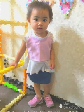 ニーナさん（キッズ・80cm）の夏コーディネート