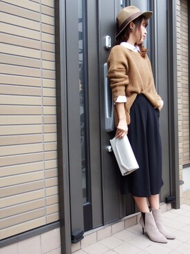 miho🅰ニコさん（レディース・165cm）の秋コーディネート