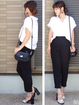 「Hime.（ヒメ）のアイテム（アクセサリー）」を使った、miho🅰ニコさん（レディース・165cm）の夏コーディネート