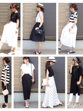 miho🅰ニコさん（レディース・165cm）の夏コーディネート