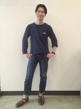 「アイテム（腕時計）」を使った、タケナガ リキさん（メンズ・171cm・20代）の夏コーディネート