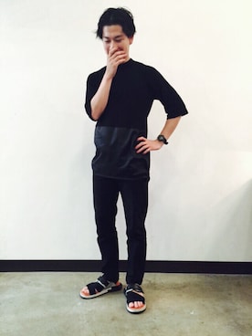 「アイテム（アナログ腕時計）」を使った、タケナガ リキさん（メンズ・171cm・20代）の夏コーディネート