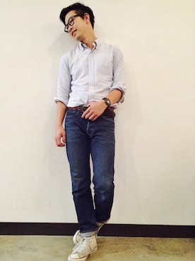 「RESOLUTE（リゾルト）のアイテム」を使った、タケナガ リキさん（メンズ・171cm）の夏コーディネート