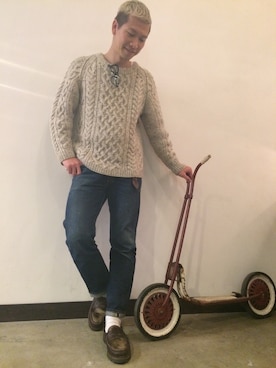 「RESOLUTE（リゾルト）のアイテム」を使った、タケナガ リキさん（メンズ・171cm）の秋コーディネート