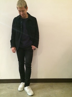 「アイテム（その他アウター）」を使った、タケナガ リキさん（メンズ・171cm・20代）の秋コーディネート