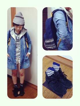 Mbさん（レディース・156cm）の春コーディネート