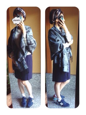 Mbさん（レディース・156cm）の秋コーディネート