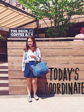 akihoさん（レディース・161cm）の春コーディネート