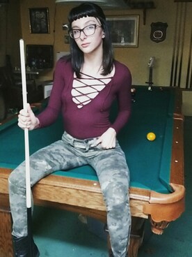「R29UnBasicBasics」｜Tina Daltonさん（レディース・165cm）の秋コーディネート