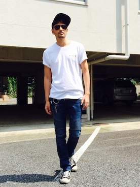 yuya kudoさんの（CONVERSE | コンバース）を使ったコーディネート