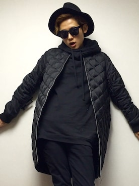 「MOUSSY（マウジー）のアイテム（ジャケット/アウター）」を使った、Tatsuya  Nagasakaさん（メンズ・174cm）の冬コーディネート