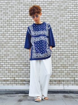 「MOUSSY（マウジー）のアイテム」を使った、Tatsuya  Nagasakaさん（メンズ・174cm）の春コーディネート