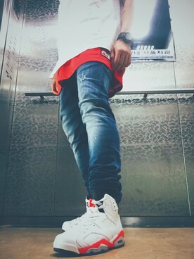 「Jordan」｜「アイテム（その他トップス）」を使った、DADLIK_RDHさん（メンズ・173cm）の夏コーディネート