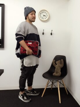 zooさん（メンズ・172cm）の秋コーディネート