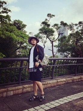 zooさん（メンズ・172cm）の夏コーディネート