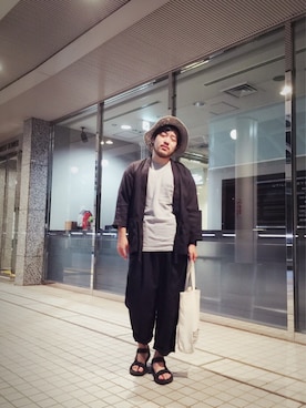 zooさん（メンズ・172cm）の夏コーディネート