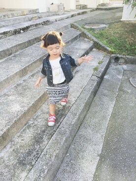 MISAさん（キッズ・80cm）の秋コーディネート