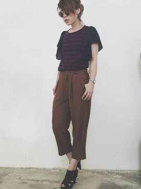 MISAさん（レディース・160cm）の夏コーディネート